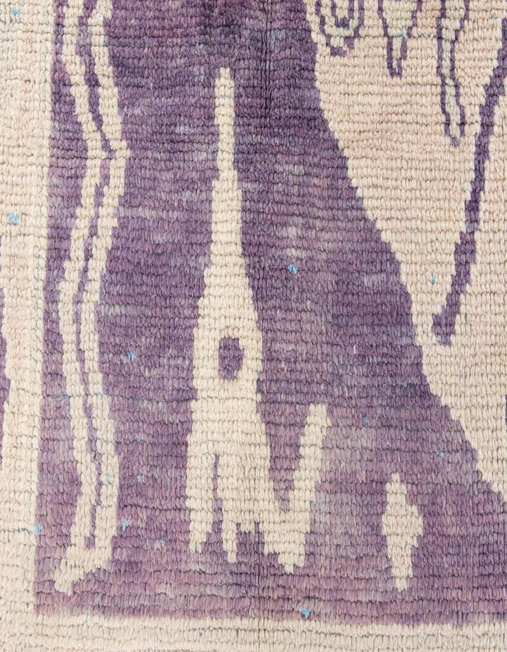 Detail image of 7' 5 x 10' 1  Hand Knotted Moroccan Wool Rug