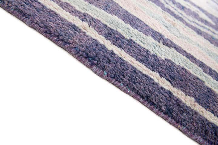 8' 5 x 12' 6 Hand Knotted Moroccan Wool Rug