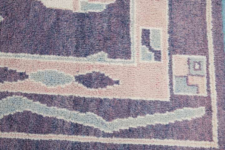 8' 5 x 12' 6 Hand Knotted Moroccan Wool Rug