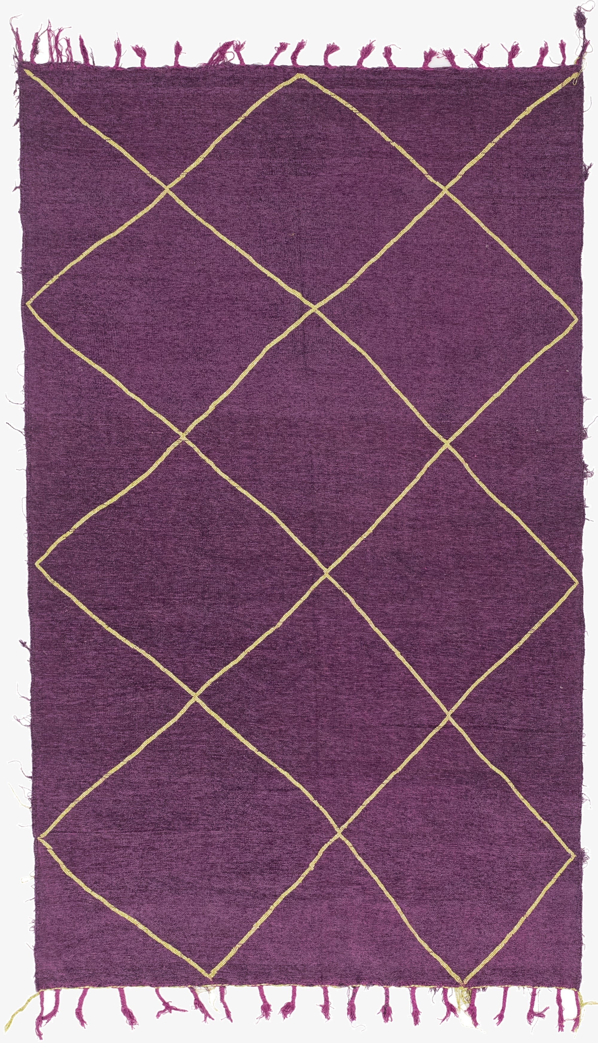 6' x 10' 5  Hand Knotted Moroccan Rug