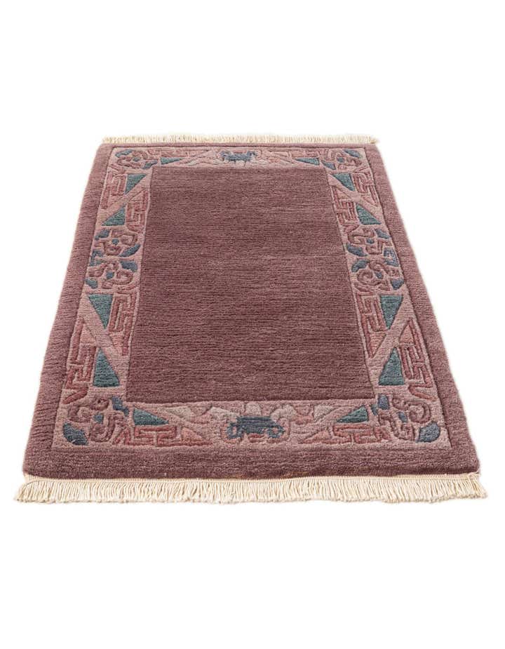 2' x 3' Hand Knotted Nepal Wool Rug