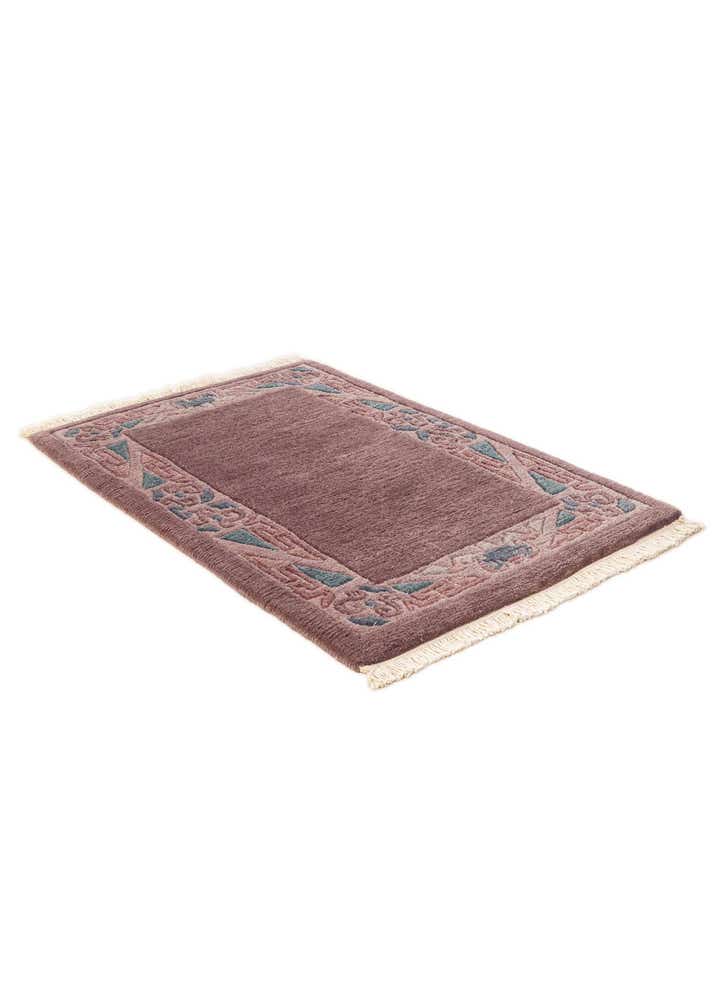 2' x 3' Hand Knotted Nepal Wool Rug