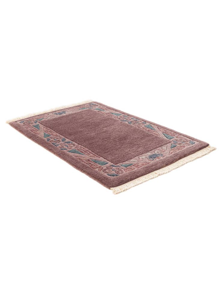 Detail image of 2' x 3'  Hand Knotted Nepal Wool Rug