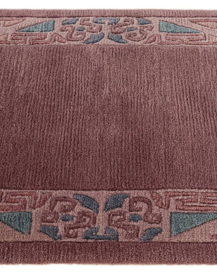 Detail image of 2' x 3'  Hand Knotted Nepal Wool Rug