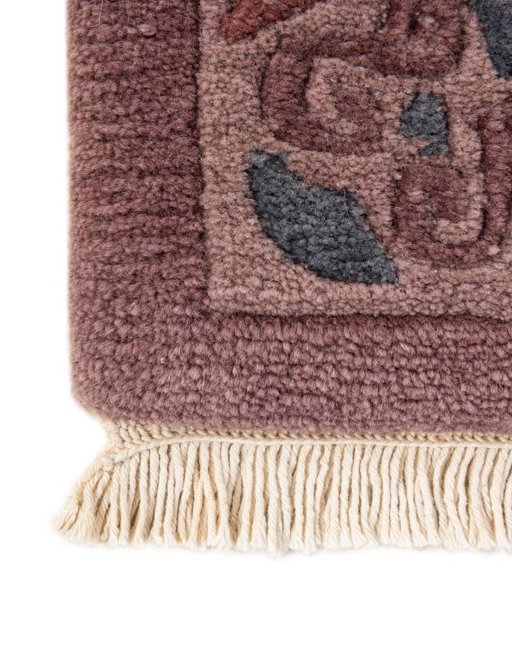 Detail image of 2' x 3'  Hand Knotted Nepal Wool Rug