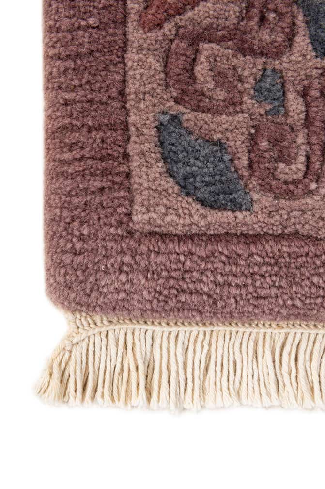 2' x 3' Hand Knotted Nepal Wool Rug