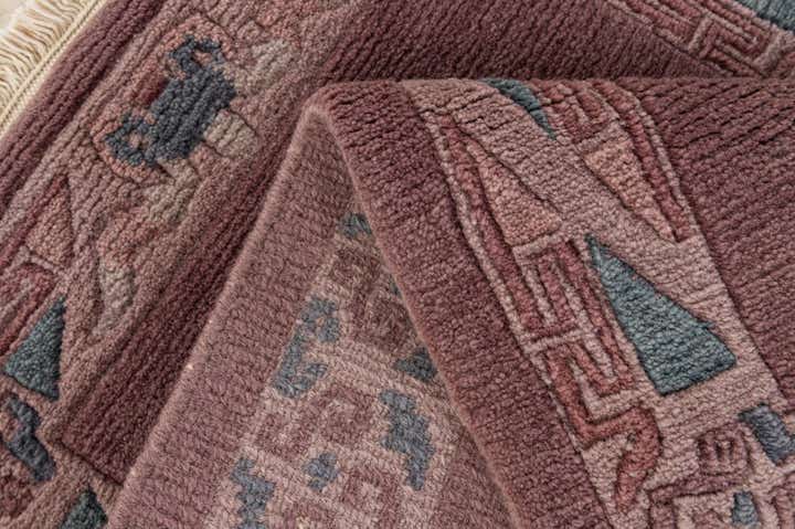 2' x 3' Hand Knotted Nepal Wool Rug