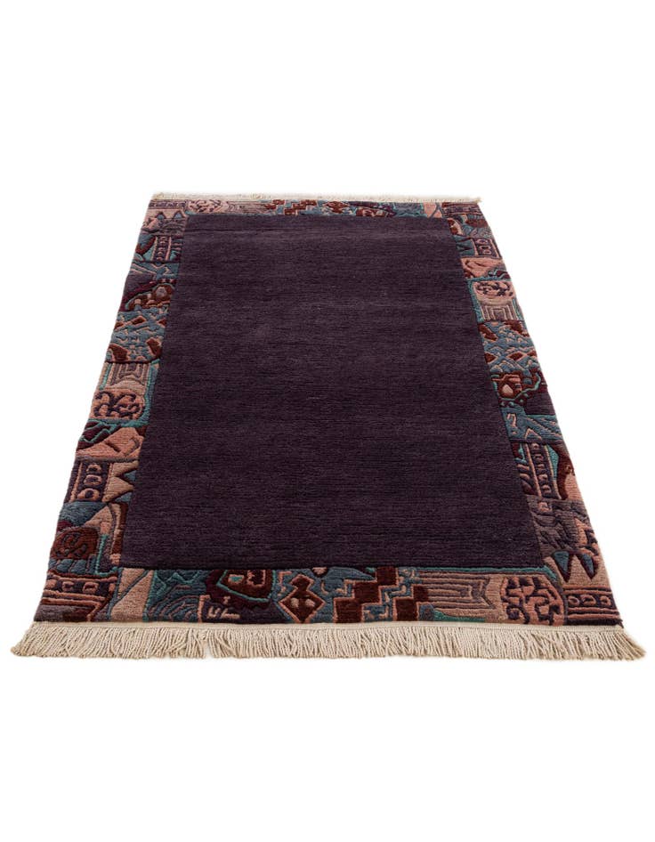 Detail image of 3' 2 x 5' 5 Hand Knotted Nepal Wool Rug
