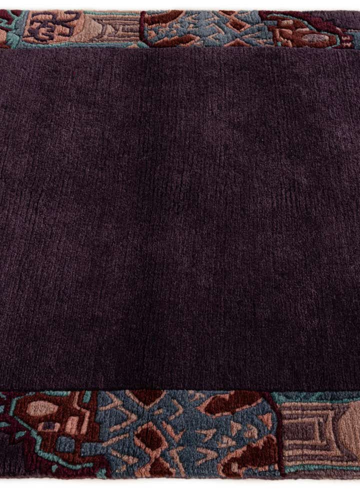 3' 2 x 5' 5 Hand Knotted Nepal Wool Rug