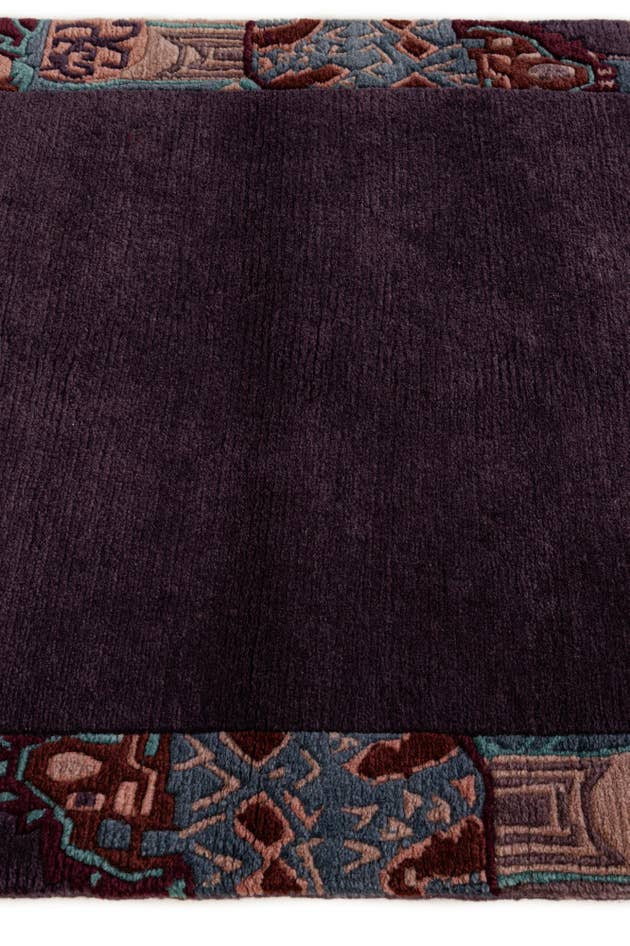 Detail image of 3' 2 x 5' 5 Hand Knotted Nepal Wool Rug