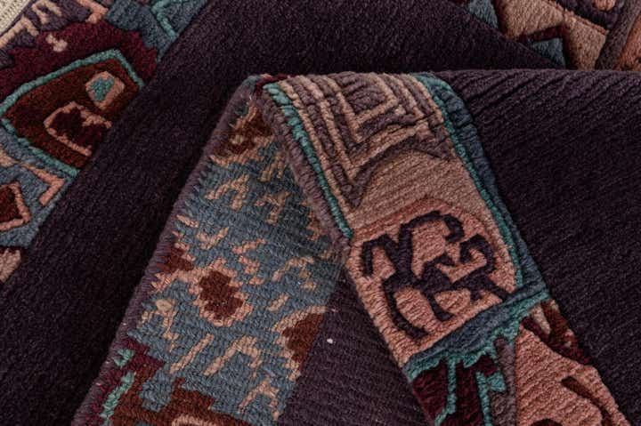 3' 2 x 5' 5 Hand Knotted Nepal Wool Rug