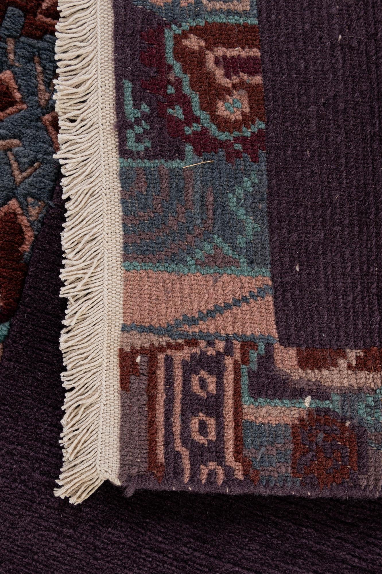 3' 2 x 5' 5 Hand Knotted Nepal Wool Rug
