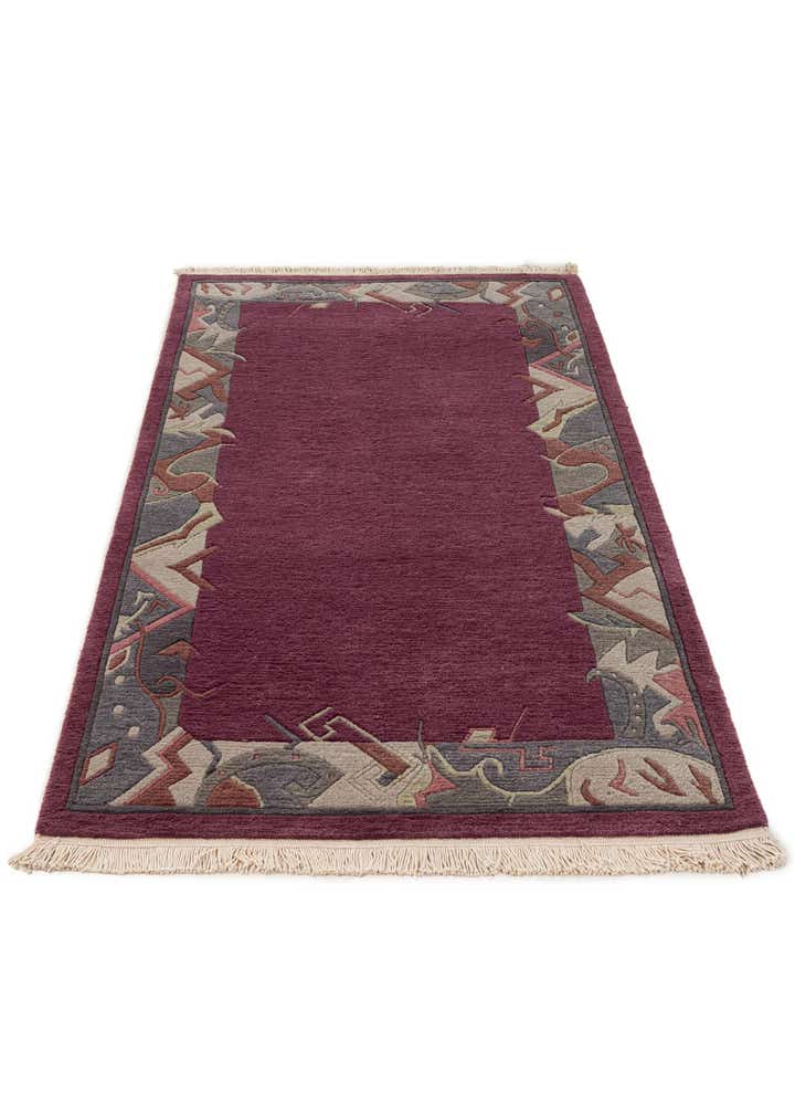 3' x 5' 6 Hand Knotted Nepal Wool Rug