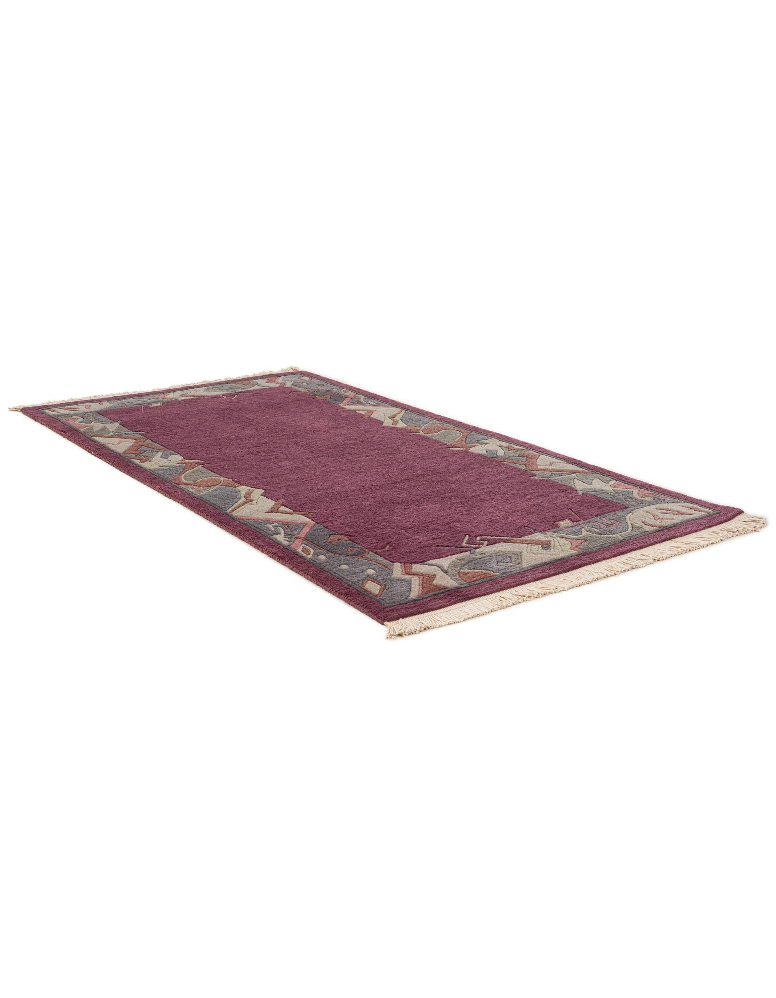 3' x 5' 6 Hand Knotted Nepal Wool Rug