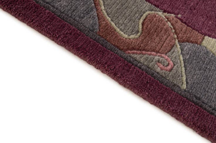 Detail image of 3' x 5' 6 Hand Knotted Nepal Wool Rug