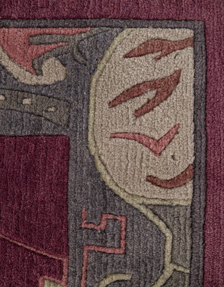 Detail image of 3' x 5' 6  Hand Knotted Nepal Wool Rug