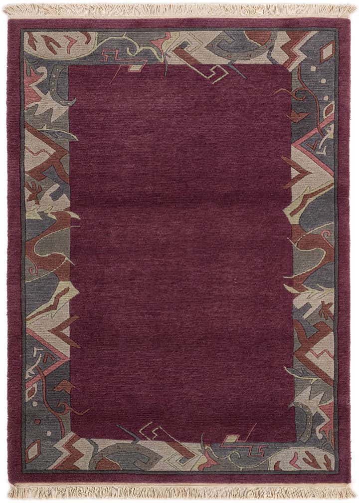 3' x 5' 6 Hand Knotted Nepal Wool Rug