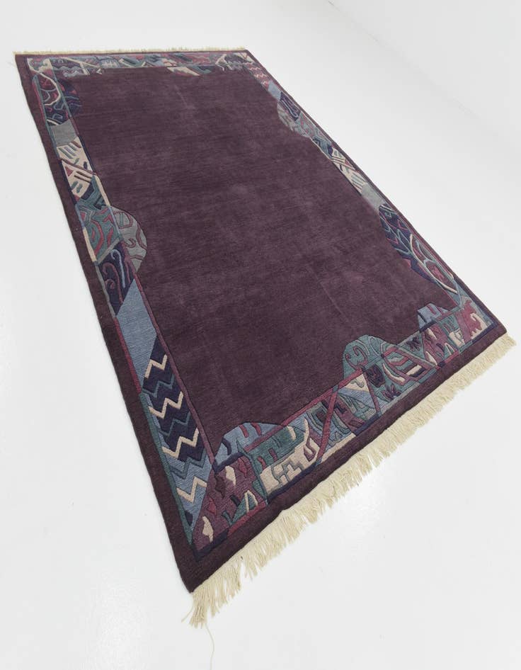 Detail image of 8' x 10' 4 Hand Knotted Nepal Wool Rug