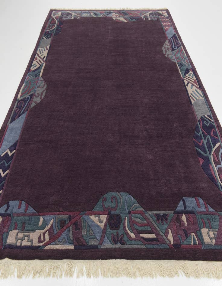 Detail image of 8' x 10' 4 Hand Knotted Nepal Wool Rug