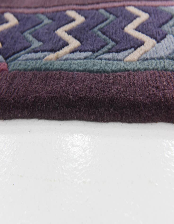 Detail image of 8' x 10' 4 Hand Knotted Nepal Wool Rug