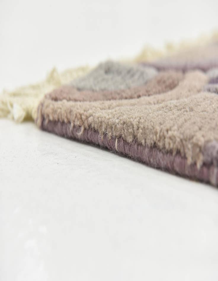 Detail image of 6' 9 x 8' 2 Hand Knotted Nepal Wool Rug