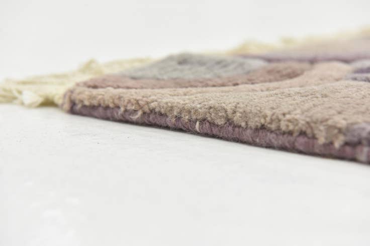 Detail image of 6' 9 x 8' 2 Hand Knotted Nepal Wool Rug