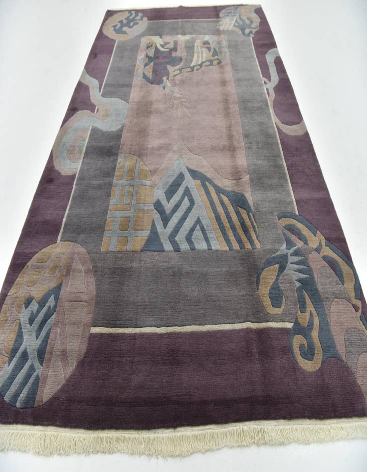 Detail image of 8' 3 x 11' 9 Hand Knotted Nepal Wool Rug