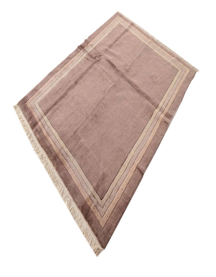 Detail image of 5' x 6' 5 Hand Knotted Nepal Wool Rug