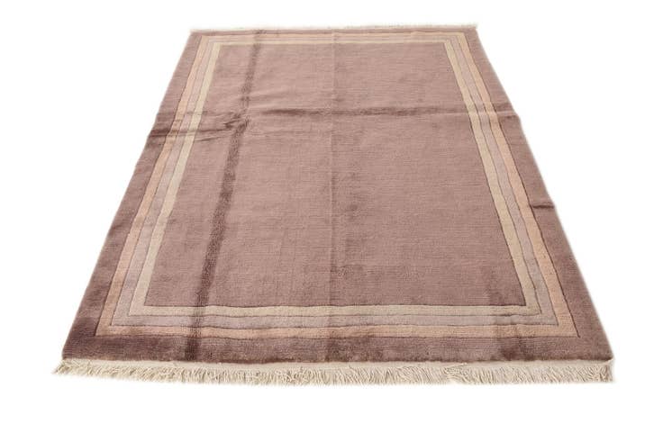 Detail image of 5' x 6' 5 Hand Knotted Nepal Wool Rug
