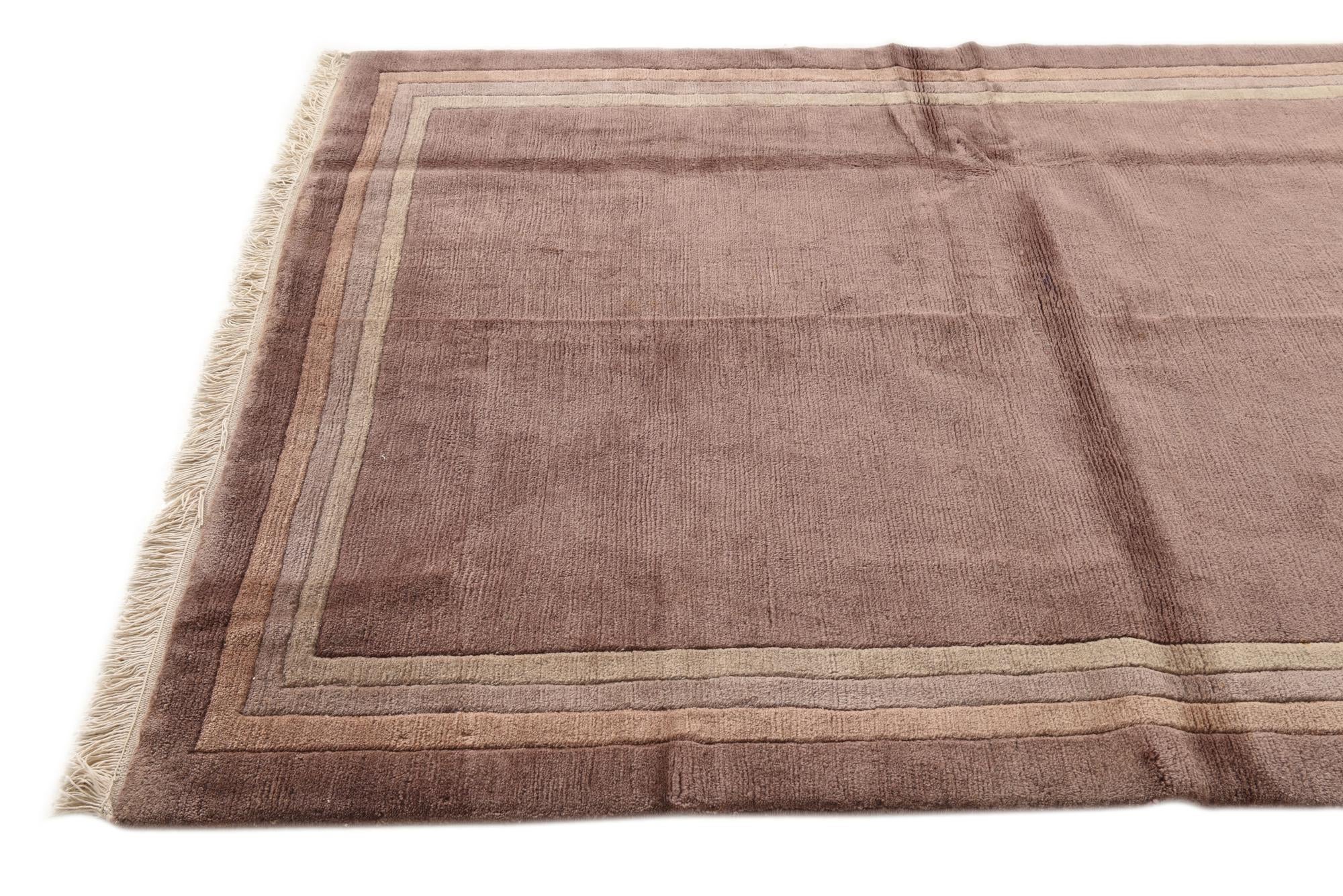 5' x 6' 5 Hand Knotted Nepal Wool Rug