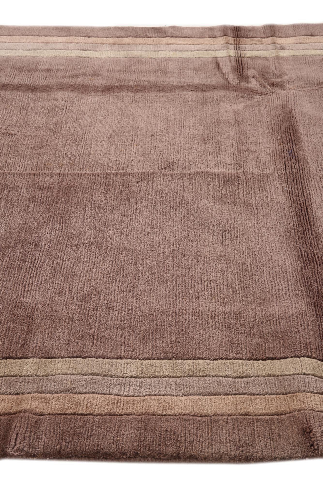 5' x 6' 5 Hand Knotted Nepal Wool Rug