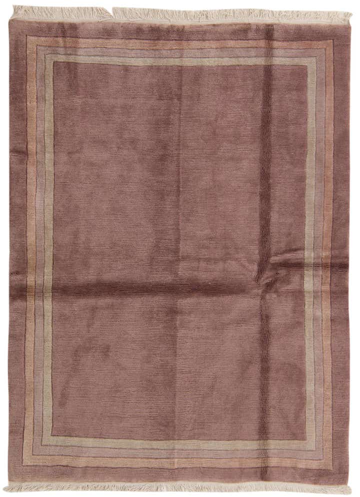 5' x 6' 5 Hand Knotted Nepal Wool Rug