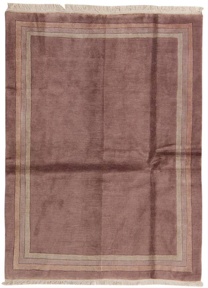Detail image of 5' x 6' 5 Hand Knotted Nepal Wool Rug