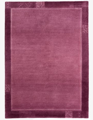 4' 8 x 6' 6 Hand Knotted Nepal Wool Rug