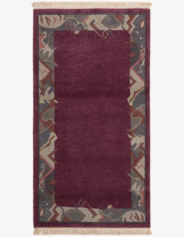 3' x 5' 6 Hand Knotted Nepal Wool Rug