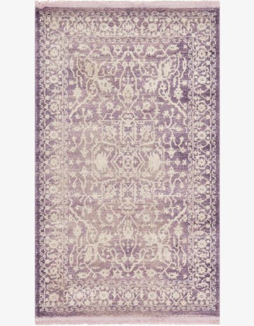 Purple New Vintage Rug