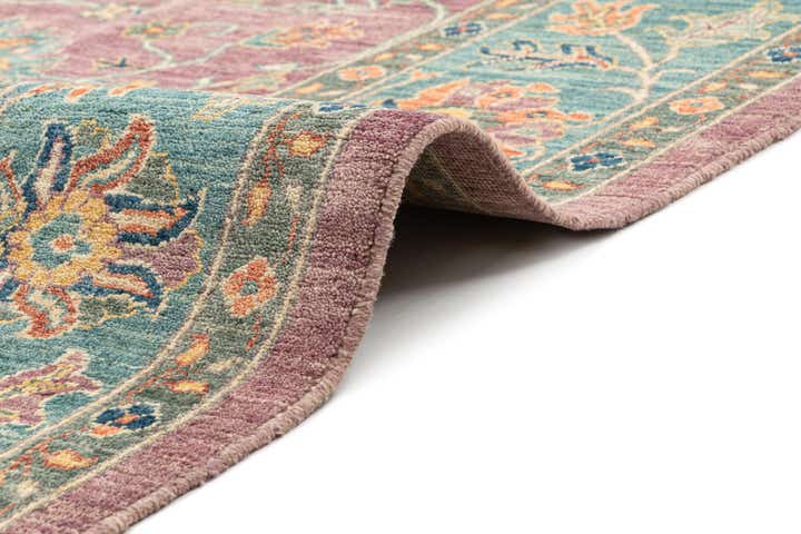 7' 10 x 9' 11 Hand Knotted Oushak Rug