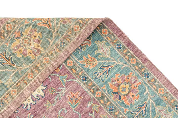 7' 10 x 9' 11 Hand Knotted Oushak Rug