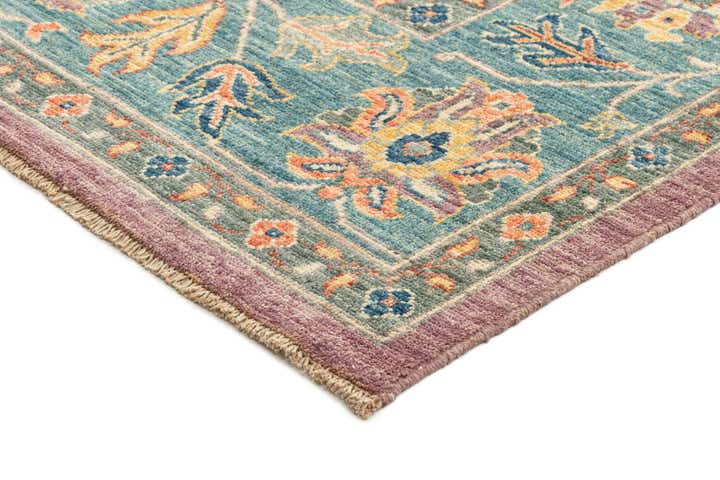 7' 10 x 9' 11 Hand Knotted Oushak Rug