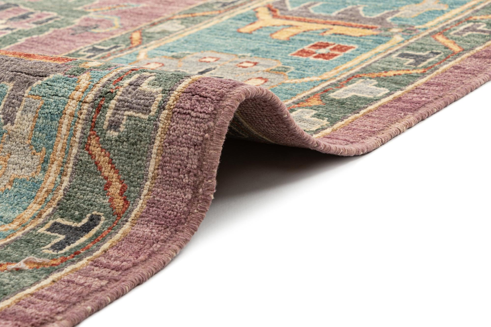 8' 9 x 12' Hand Knotted Oushak Rug