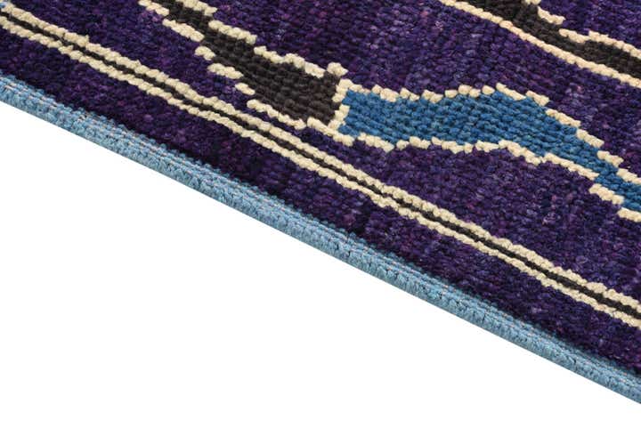 8' 1 x 10' 1 Hand Knotted Oushak Wool Rug