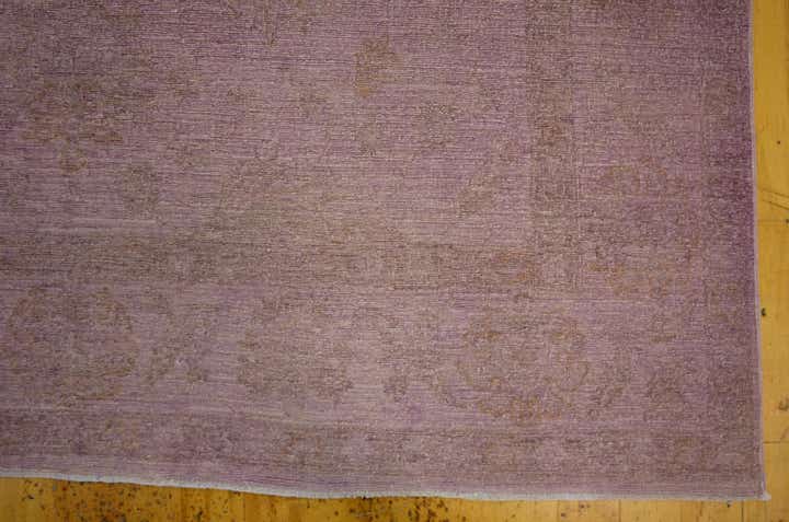 6' 6 x 9' 9 Hand Knotted Over-Dyed Ziegler Oriental Rug