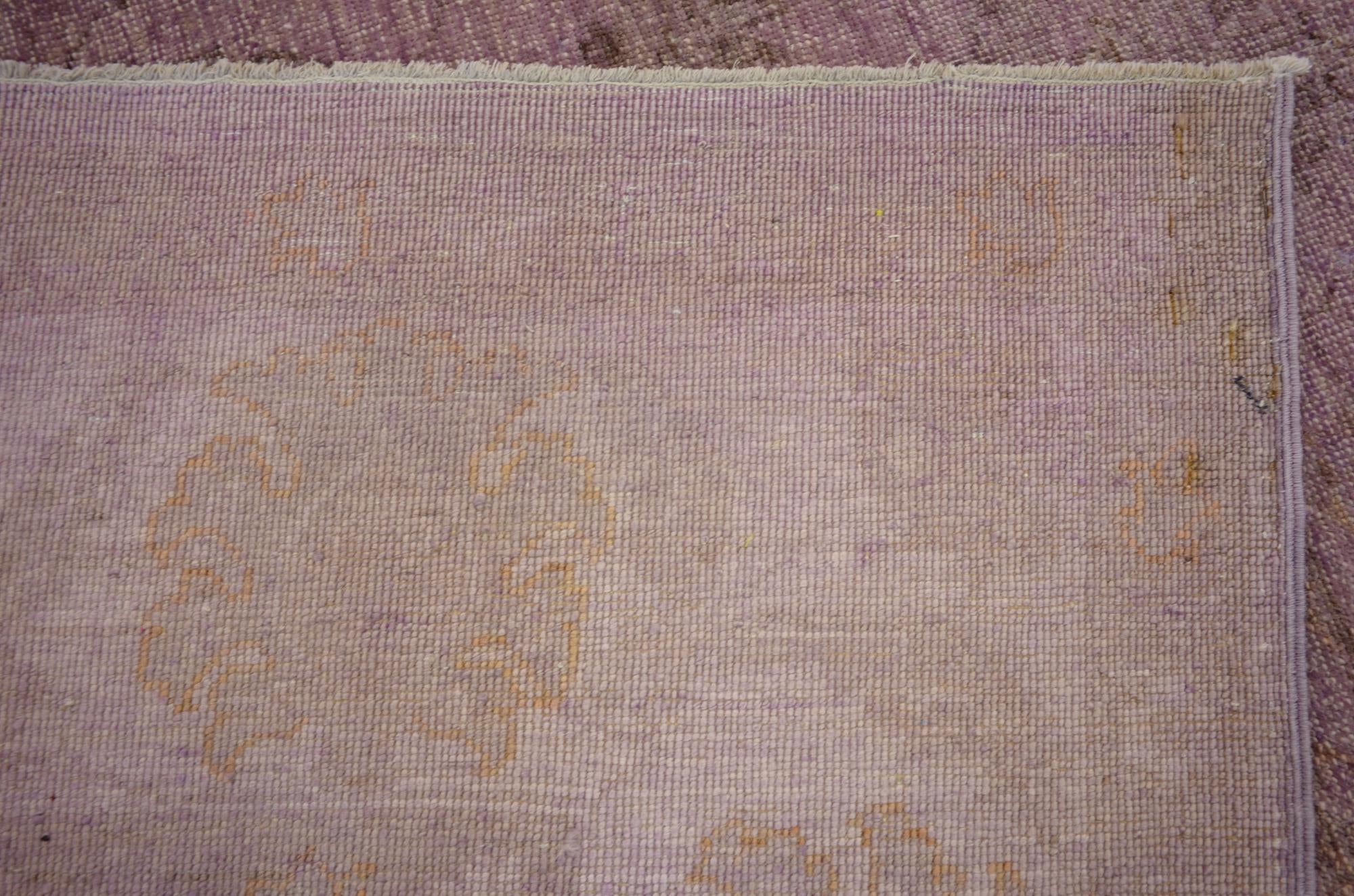 6' 6 x 9' 9 Hand Knotted Over-Dyed Ziegler Oriental Rug