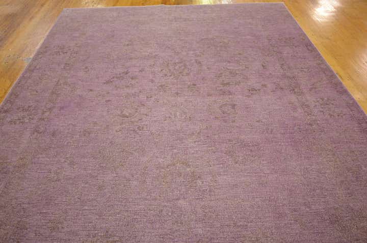 6' 6 x 9' 9 Hand Knotted Over-Dyed Ziegler Oriental Rug