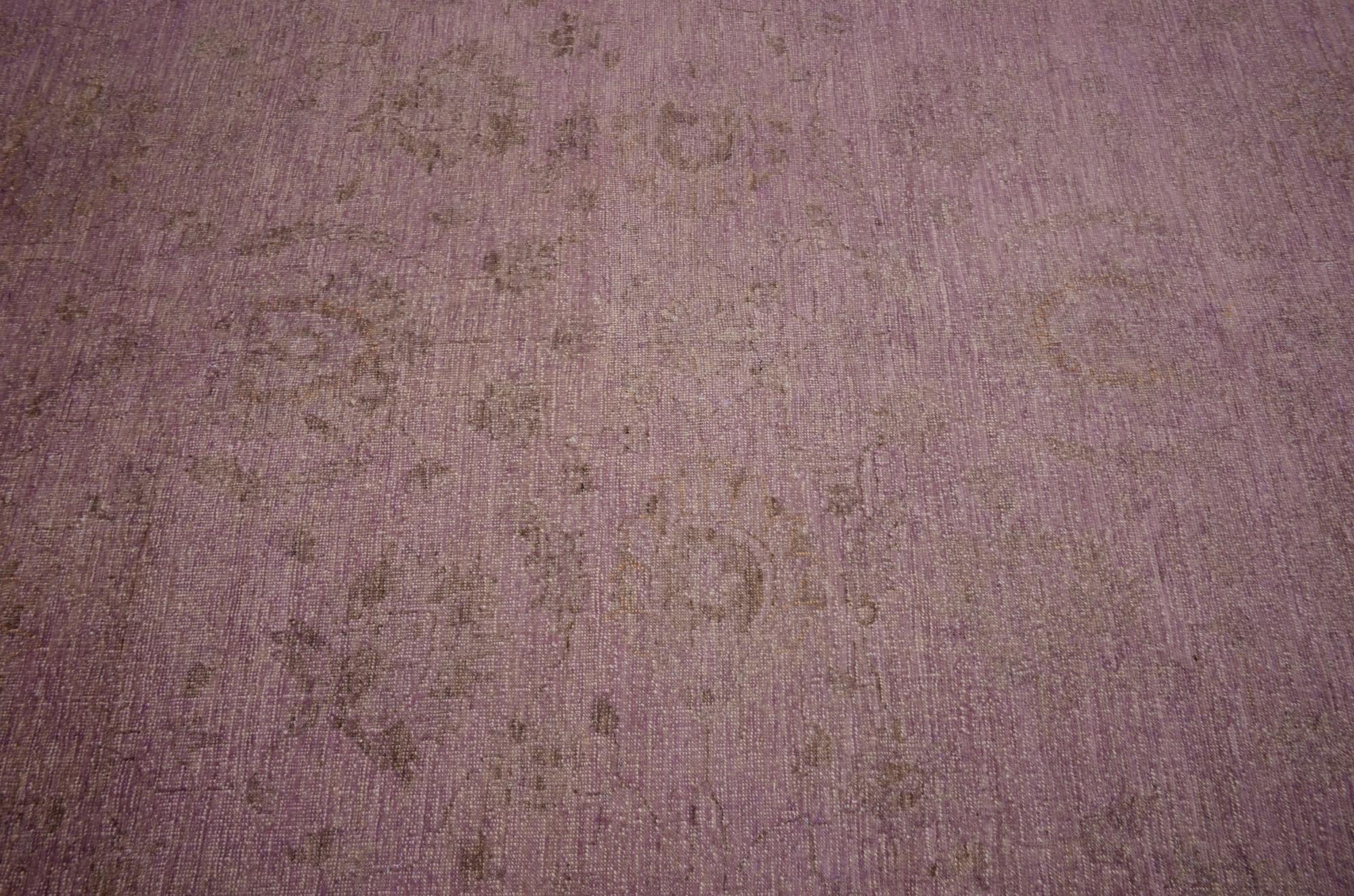 6' 6 x 9' 9 Hand Knotted Over-Dyed Ziegler Oriental Rug
