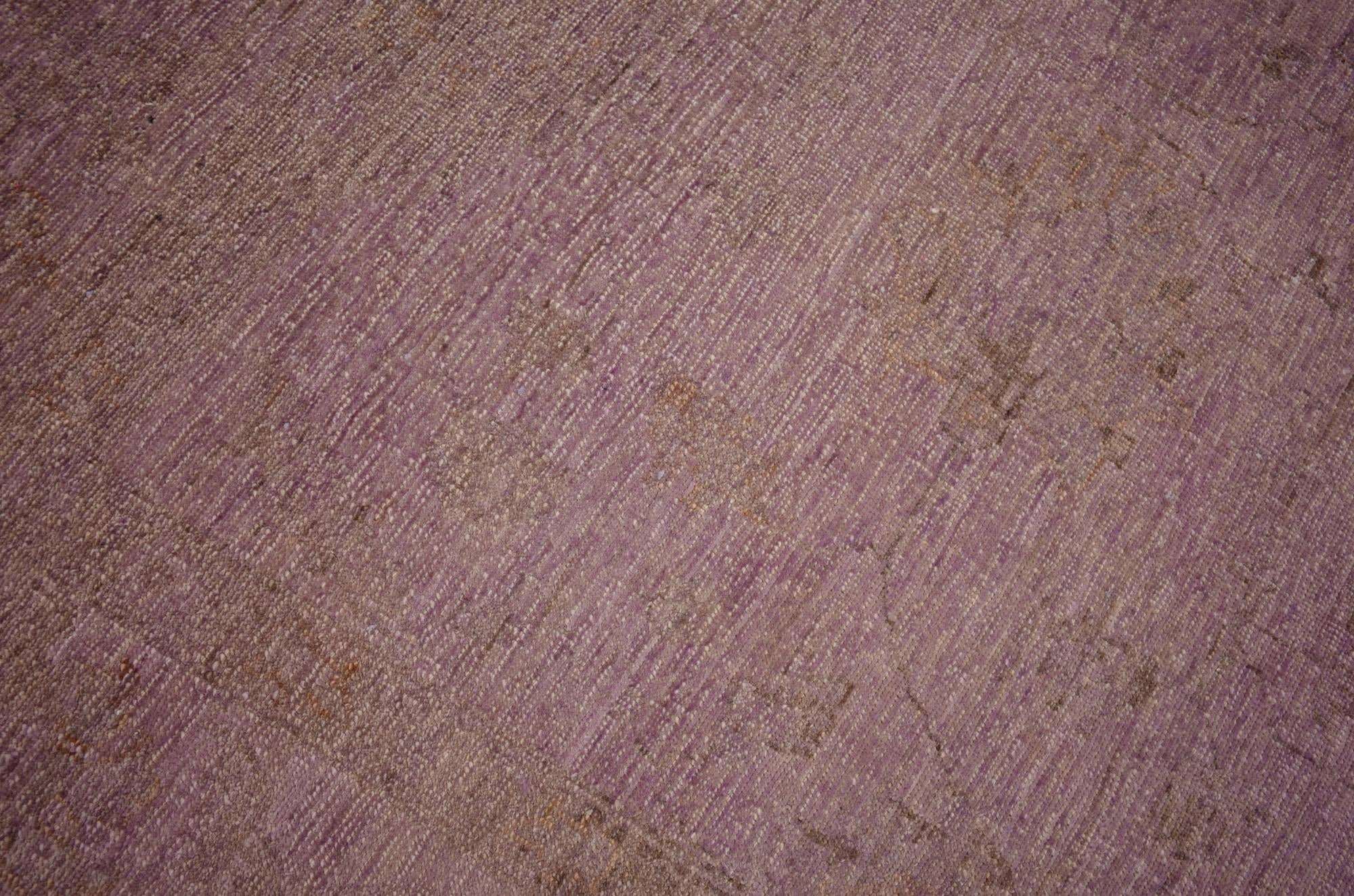 6' 6 x 9' 9 Hand Knotted Over-Dyed Ziegler Oriental Rug