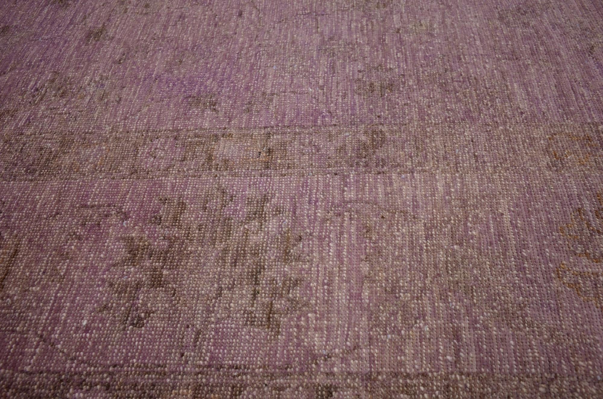 6' 6 x 9' 9 Hand Knotted Over-Dyed Ziegler Oriental Rug