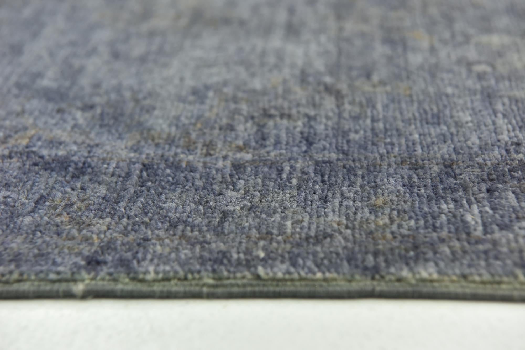 6' 8 x 9' 9 Hand Knotted Over-Dyed Ziegler Rug