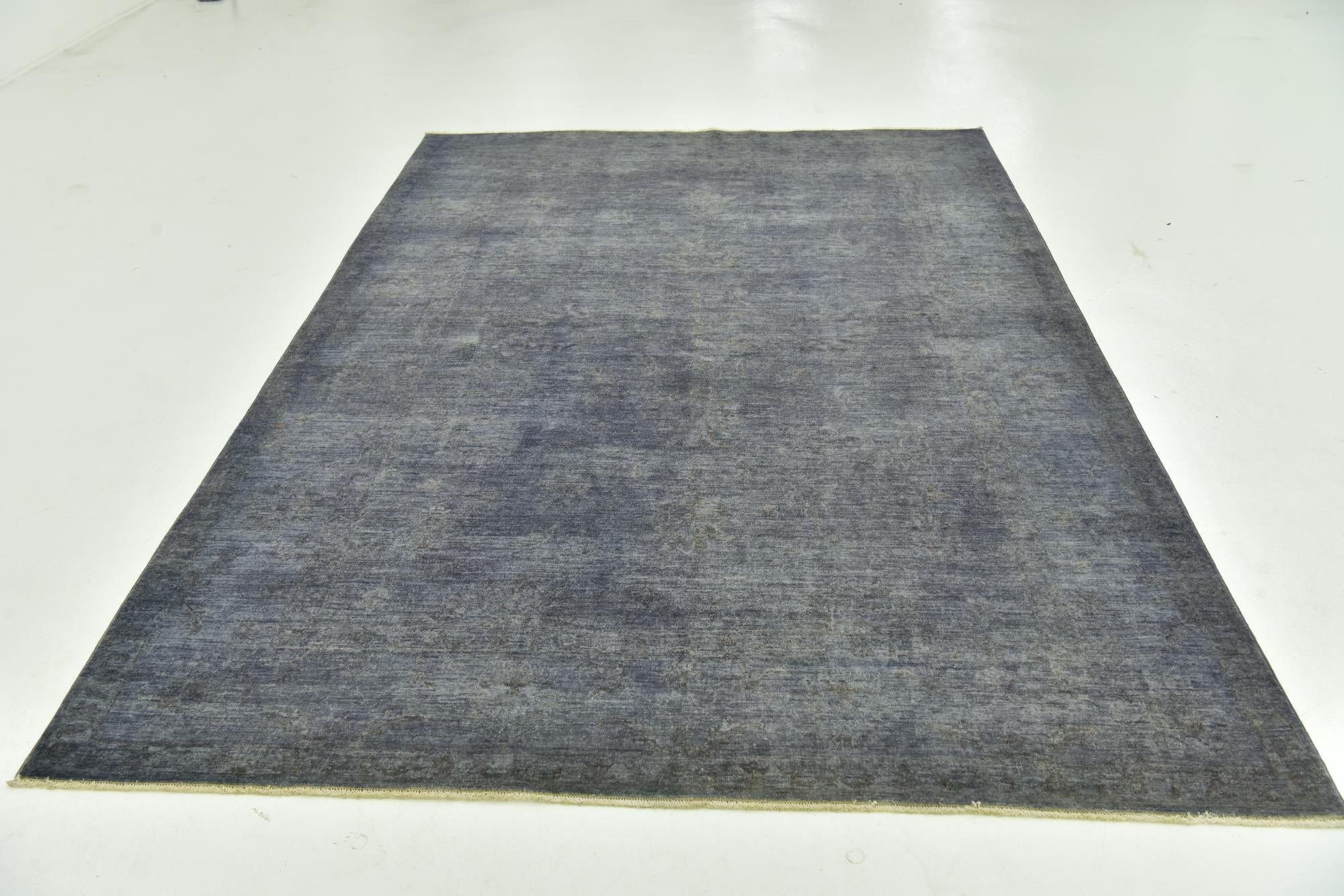 6' 8 x 9' 9 Hand Knotted Over-Dyed Ziegler Rug