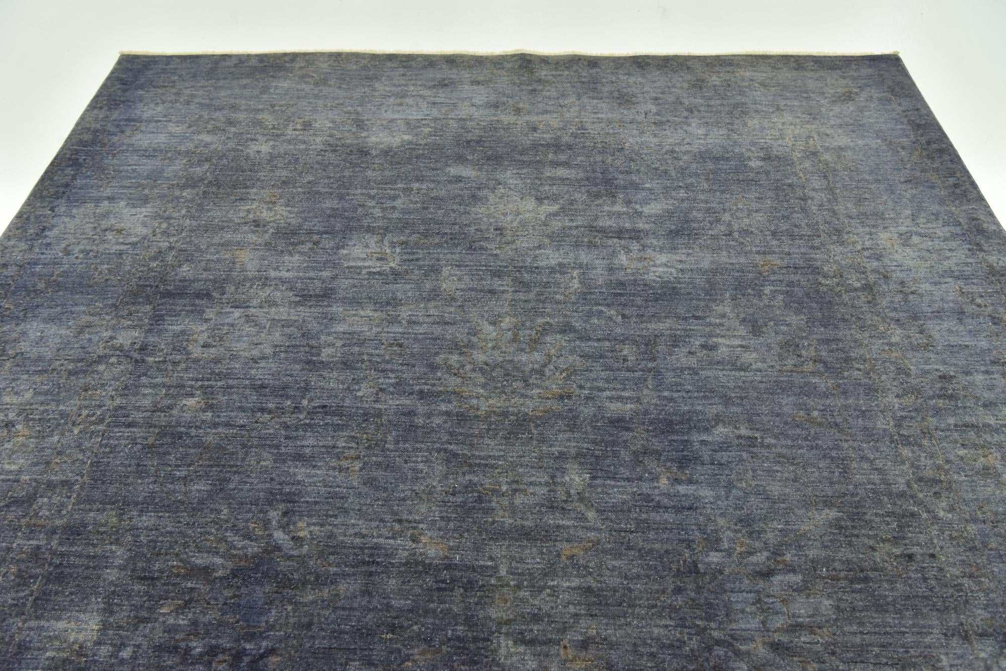 6' 8 x 9' 9 Hand Knotted Over-Dyed Ziegler Rug